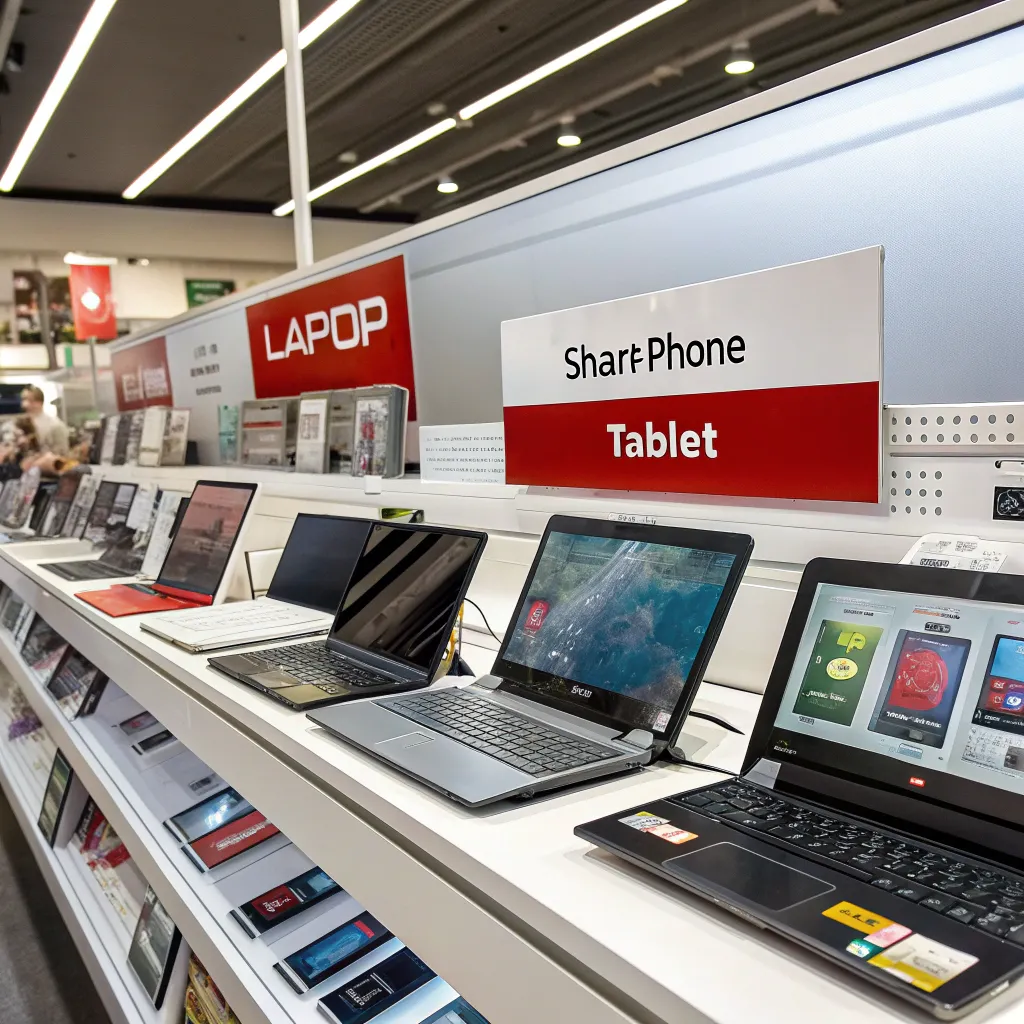 Discounted electronics items